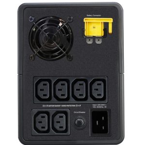 2 kVA 1200 W 6 salidas AC