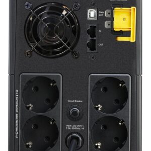 APC BX1600MI-GR sistema de alimentación ininterrumpida (UPS) Línea interactiva 1,6 kVA 900 W 4 salidas AC