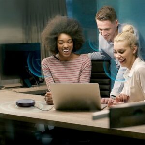 Urban Factory MOVEE Negro, Gris Alámbrico