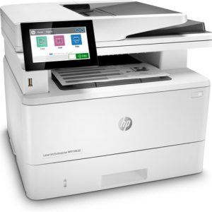 HP LaserJet Enterprise Impresora multifunción M430f, Blanco y negro, Impresora para Empresas, Imprima, copie, escanee y envíe por fax, AAD de 50 hojas; Impresión a doble cara; Escaneado a doble cara; Impresión desde USB frontal; Tamaño compacto; Energéticamente eficiente; Gran seguridad Impresora para Empresas