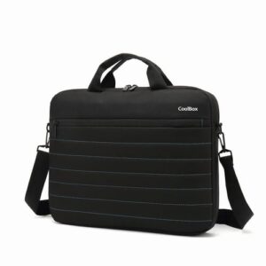 MALETIN PORTATIL COOLBOX BAG14 WATERPROOF 14" BLACK CoolBox COO-BAG14-1N maletines para portátil 35,6 cm (14″) Funda Negro