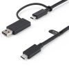 StarTech.com USBCCADP cable USB 1 m USB 3.2 Gen 2 (3.1 Gen 2) USB C Negro StarTech.com USBCCADP cable USB 1 m USB 3.2 Gen 2 (3.1 Gen 2) USB C Negro