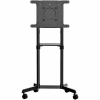 StarTech.com Carrito para TV - Soporte Rodante VESA para TV de 37 a 70 Pulgadas (70kg) - Base para Televisor con Estante - con Giro e Inclinación - Soporte Universal con Ruedas para TV