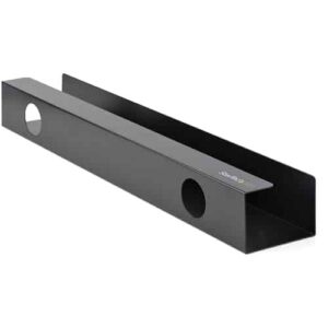 StarTech.com Bandeja para Gestión de Cableado para Debajo del Escritorio - Organizador de Cableado Tipo Bandeja para Escritorio de Pie - Estante para Cables o Regleta de Alimentación - 59cm x 11cm StarTech.com Bandeja para Gestión de Cableado para Debajo del Escritorio – Organizador de Cableado Tipo Bandeja para Escritorio de Pie – Estante para Cables o Regleta de Alimentación – 59cm x 11cm