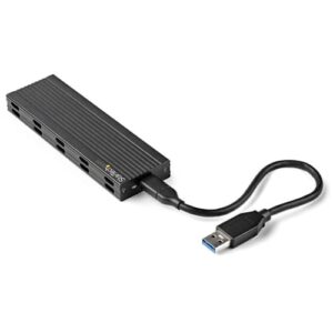 StarTech.com Caja Externa USB-C de 10Gbps a NVMe M.2 or SSD SATA M.2 - Carcasa de Aluminio Portátil para SSD NGFF M.2 PCIe/SATA - con Cables USB C y USB A - USB Tipo C - Soporta 2230/2242/2260/2280 StarTech.com Caja Externa USB-C de 10Gbps a NVMe M.2 or SSD SATA M.2 – Carcasa de Aluminio Portátil para SSD NGFF M.2 PCIe/SATA – con Cables USB C y USB A – USB Tipo C – Soporta 2230/2242/2260/2280