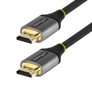 StarTech.com Cable de 2m HDMI 2.0 Certificado Premium - Cable HDMI con Ethernet de Alta Velocidad Ultra HD 4K 60Hz - HDR10