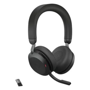 Jabra Evolve2 75 Auriculares Inalámbrico Diadema Oficina/Centro de llamadas Bluetooth Negro Jabra Evolve2 75 Auriculares Inalámbrico Diadema Oficina/Centro de llamadas Bluetooth Negro