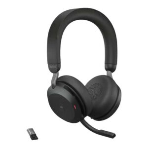 Jabra Evolve2 75 Auriculares Inalámbrico Diadema Oficina/Centro de llamadas Bluetooth Base de carga Negro