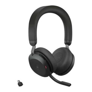 Jabra Evolve2 75 Auriculares Inalámbrico Diadema Oficina/Centro de llamadas Bluetooth Negro Jabra Evolve2 75 Auriculares Inalámbrico Diadema Oficina/Centro de llamadas Bluetooth Negro