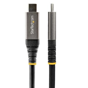 StarTech.com Cable de 2m USB-C de 5Gbps – Cable USBC de Alta Calidad – Cable USB Tipo C USB 3.1/3.2 Gen 1 – con Carga por Entrega de Alimentación PD de 100W (5A), Modo Alt DP
