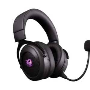 AURICULAR + MIC COOLBOX DEEPGAMING G01 PRO WIRELESS PS4 / PS5 / SWITCH / PC / MAC RGB BLACK Deep Gaming RGB G01 PRO Auriculares Inalámbrico y alámbrico Diadema Juego USB Tipo C Negro