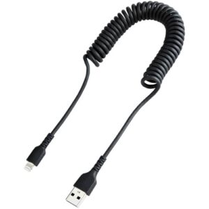 Cable Rizado de Carga para iPhone