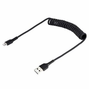 Cable Rizado de Carga para iPhone