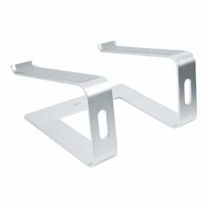 StarTech.com Soporte de Escritorio para Portátil, Soporta 5kg, de Aluminio, Color Plata, Base Riser Elevador Ergonómico para Portátil, para Macbook Air/Pro, Dell XPS, Lenovo
