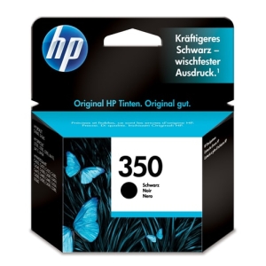 HP Cartucho de tinta original 350 negro