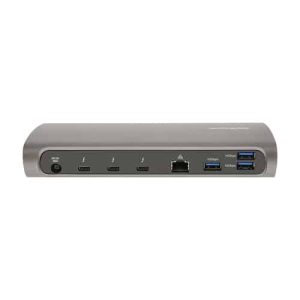 StarTech.com Docking Station Thunderbolt 4, PD de 96W, para 1 Monitor de 8K/para 2 Monitores de 4K 60Hz, 3xTB4/USB4, 4xUSB-A/SD/GbE, Replicador de Puertos Thunderbolt 4 para Win o Mac TB3