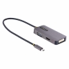 StarTech.com Adaptador de Vídeo USB C, Adaptador USB Tipo C a HDMI VGA DVI hasta 4K 60Hz, Adaptador de Pantalla Multipuertos, Compatible con Thunderbolt 3/4, Adaptador de Viajes StarTech.com Adaptador de Vídeo USB C
