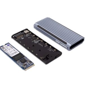 CARCASA DISCO DURO SSD M.2 COOLBOX DEEPGAMING NVME USB 3.2 SILVER Deep Gaming DG-MCM-NVME1 caja para disco duro externo Caja externa para unidad de estado sólido (SSD) Plata M.2