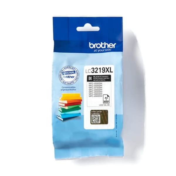 Brother LC3219XLBK cartucho de tinta 1 pieza(s) Original Negro