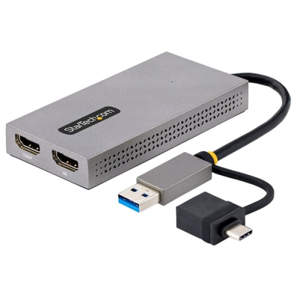 StarTech.com Adaptador de USB a HDMI Doble