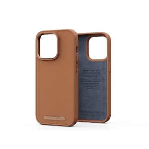 Njord byELEMENTS Genuine Leather funda para teléfono móvil 15,5 cm (6.1″) Color coñac