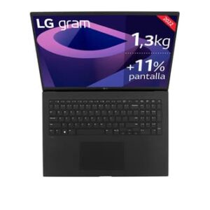 Reacondicionado | LG Gram 17Z90Q-G.AA78B ordenador portatil i7-1260P Portátil 43,2 cm (17") WQXGA Intel® Core™ i7 16 GB LPDDR5x-SDRAM 1000 GB SSD Windows 11 Home Negro 17Z90Q-G.AA78B I7-1260P 16GB SYST