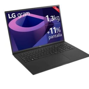 Reacondicionado | LG Gram 17Z90Q-G.AA78B ordenador portatil i7-1260P Portátil 43,2 cm (17") WQXGA Intel® Core™ i7 16 GB LPDDR5x-SDRAM 1000 GB SSD Windows 11 Home Negro 17Z90Q-G.AA78B I7-1260P 16GB SYST