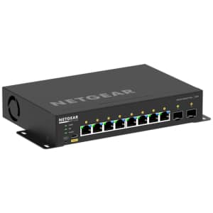 NETGEAR GSM4210PX-100EUS switch Gestionado L2/L3 Gigabit Ethernet (10/100/1000) Energía sobre Ethernet (PoE) Negro NETGEAR GSM4210PX-100EUS switch Gestionado L2/L3 Gigabit Ethernet (10/100/1000) Energía sobre Ethernet (PoE) Negro