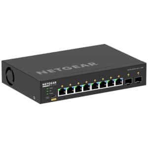 NETGEAR GSM4210PX-100EUS switch Gestionado L2/L3 Gigabit Ethernet (10/100/1000) Energía sobre Ethernet (PoE) Negro NETGEAR GSM4210PX-100EUS switch Gestionado L2/L3 Gigabit Ethernet (10/100/1000) Energía sobre Ethernet (PoE) Negro