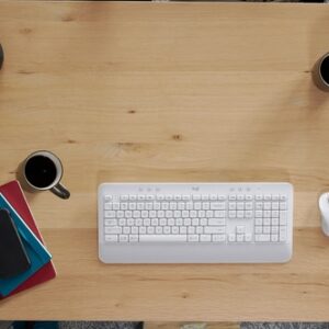 Logitech Signature MK650 Combo For Business teclado Ratón incluido RF Wireless + Bluetooth QWERTZ Alemán Blanco Logitech Signature MK650 Combo For Business teclado Ratón incluido RF Wireless + Bluetooth QWERTZ Alemán Blanco