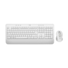 Logitech Signature MK650 Combo For Business teclado Ratón incluido RF Wireless + Bluetooth QWERTZ Húngaro Blanco Logitech Signature MK650 Combo For Business teclado Ratón incluido RF Wireless + Bluetooth QWERTZ Húngaro Blanco