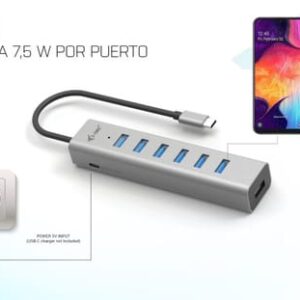 i-tec USB-C Charging Metal HUB 7 Port i-tec USB-C Charging Metal HUB 7 Port