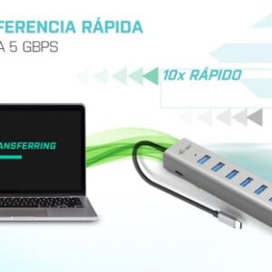 i-tec USB-C Charging Metal HUB 7 Port i-tec USB-C Charging Metal HUB 7 Port