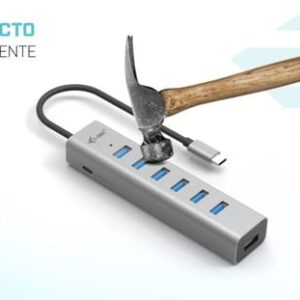 i-tec USB-C Charging Metal HUB 7 Port i-tec USB-C Charging Metal HUB 7 Port
