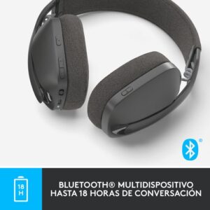 Logitech Zone Vibe 100 Auriculares Inalámbrico Diadema Llamadas/Música Bluetooth Grafito
