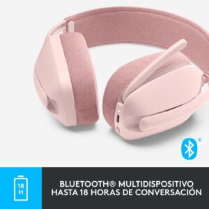 Logitech Zone Vibe 100 Auriculares Inalámbrico Diadema Llamadas/Música Bluetooth Rosa Logitech Zone Vibe 100 Auriculares Inalámbrico Diadema Llamadas/Música Bluetooth Rosa