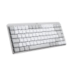 Logitech MX Mini Mechanical for Mac teclado Bluetooth QWERTY Internacional de EE.UU. Gris, Blanco Logitech MX Mini Mechanical for Mac teclado Bluetooth QWERTY Internacional de EE.UU. Gris, Blanco