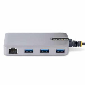 3-PORT USB-C HUB WITH ETHERNET PERP