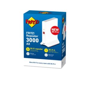 FRITZ!Repeater FRITZ REPEATER 3000 AX INTERNATIONAL 2400 Mbit/s Blanco FRITZ!Repeater FRITZ REPEATER 3000 AX INTERNATIONAL 2400 Mbit/s Blanco