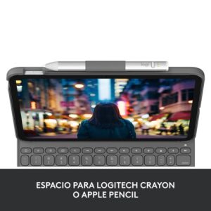 Reacondicionado | Logitech Slim Folio Grafito Bluetooth QWERTY Español SLIM FOLIO FOR IPAD (10TH GEN) PERP