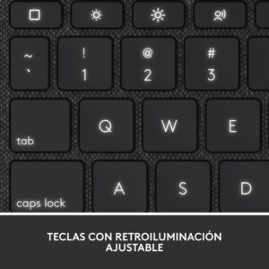 Reacondicionado | Logitech Combo Touch Gris Smart Connector QWERTY Español COMBO TOUCH FOR IPAD (10TH GEN)PERP