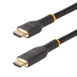 Reacondicionado | StarTech.com Cable de 10m HDMI Activo - HDMI 2.0 4K 60Hz UHD - Cable de Servicio Pesado - Resistente - con Fibra de Aramida - Cable HDMI de Alta Velocidad con Ethernet