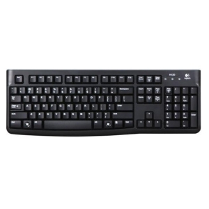 Logitech Keyboard K120 for Business teclado USB Nórdico Negro