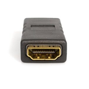 StarTech.com Adaptador HDMI a HDMI, Conector HDMI de Alta Velocidad a HDMI, Acoplador HDMI 4K 30Hz a HDMI, Convertidor HDMI a HDMI, HDMI Hembra a HDMI Hembra, Cambiador de Género HDMI