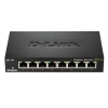 D-Link DGS-108 switch No administrado L2 Gigabit Ethernet (10/100/1000) Negro