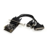 StarTech.com Tarjeta Adaptadora PCI Express PCIe 2 Puertos Serie 1 Paralelo con Cable Multiconector RS232 Serial StarTech.com Tarjeta Adaptadora PCI Express PCIe 2 Puertos Serie 1 Paralelo con Cable Multiconector RS232 Serial
