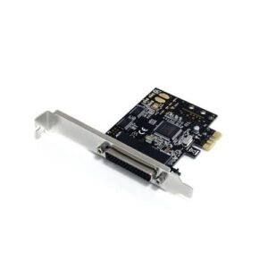 StarTech.com Tarjeta Adaptadora PCI Express PCIe 2 Puertos Serie 1 Paralelo con Cable Multiconector RS232 Serial