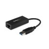StarTech.com Adaptador Tarjeta de Red Externa NIC USB 3.0 a 1 Puerto Gigabit Ethernet 1Gbps RJ45 USBA Negro StarTech.com Adaptador Tarjeta de Red Externa NIC USB 3.0 a 1 Puerto Gigabit Ethernet 1Gbps RJ45 USBA Negro