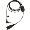 Jabra 8735-019 cable de audio 0,5 m QD 3,5mm Negro QD-CABLE CABL