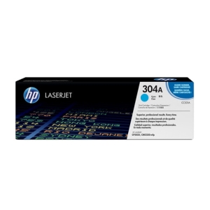 HP Cartucho de tóner original LaserJet 304A cian